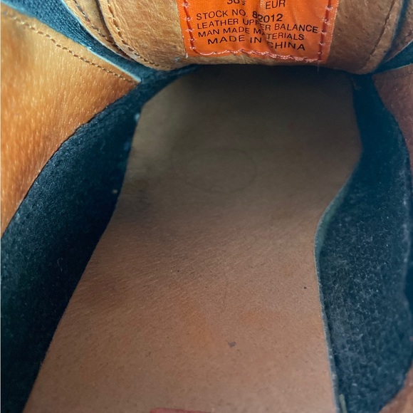 HARLEY DAVIDSON VTG 90s Y2K Chunky Heeled Black Bootie Women’s Size 5.5 - Picture 9 of 14